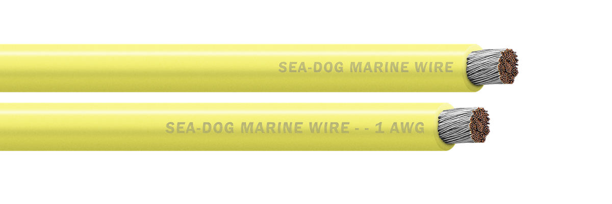 Sea-Dog 1 Awg Yellow 100ft Battery Cab Le