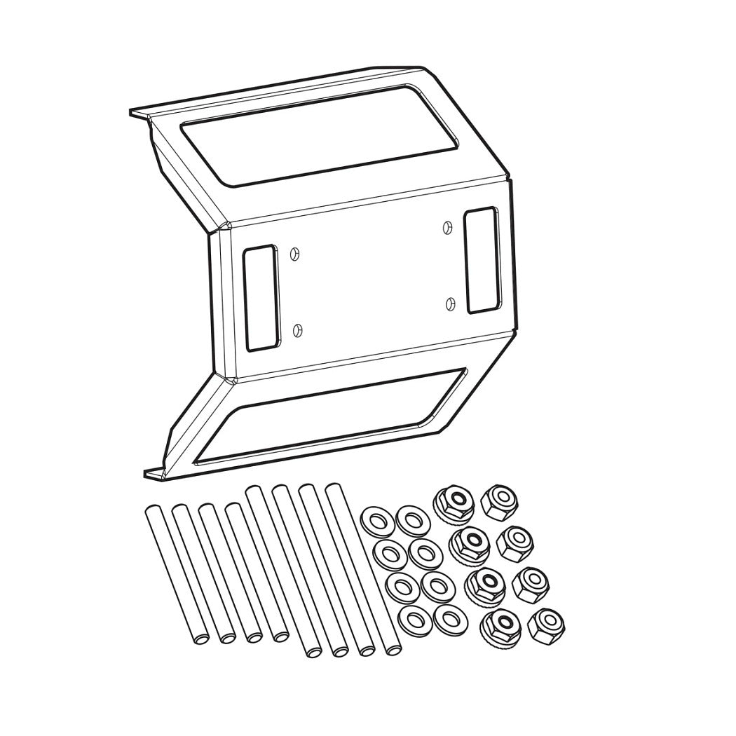 Humminbird In-Dash Mounting Kit Solix 10