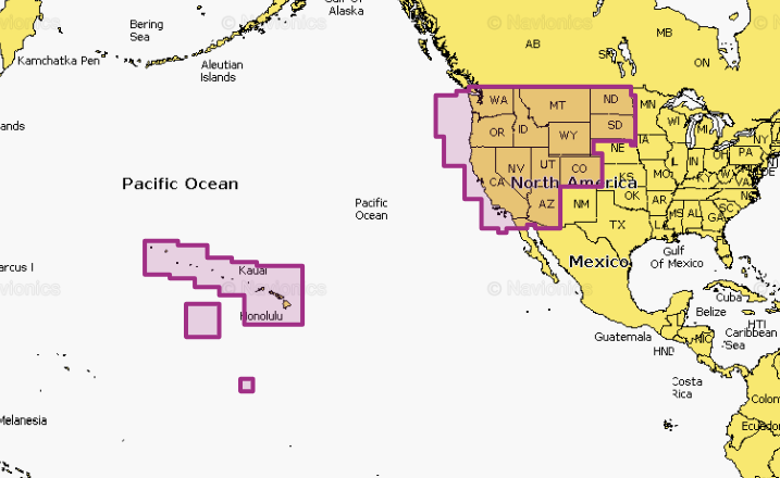 Navionics U.S. West