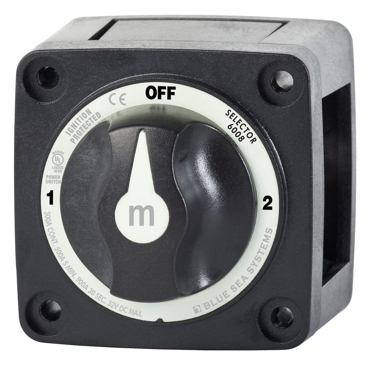 Blue Sea Systems Switch M Series 3 Pos Selector Blac