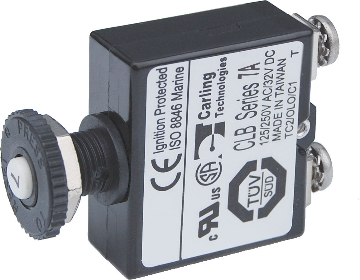 Blue Sea Systems Circuit Breaker Push Button St 7a