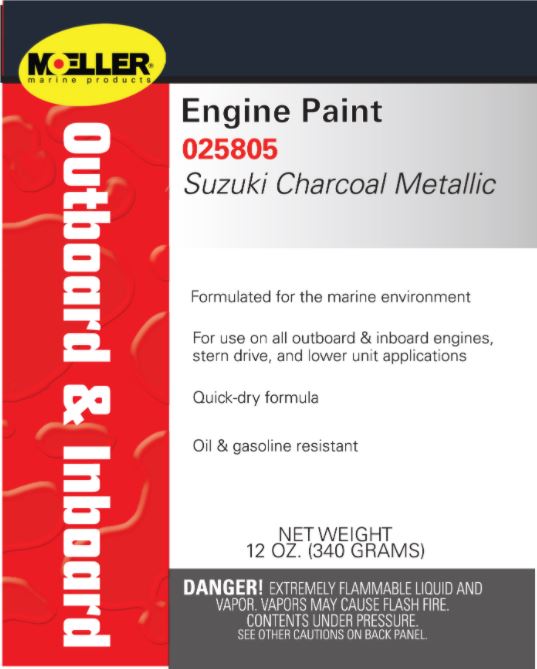 Moeller Suzuki Engine 'Charcoal Metall