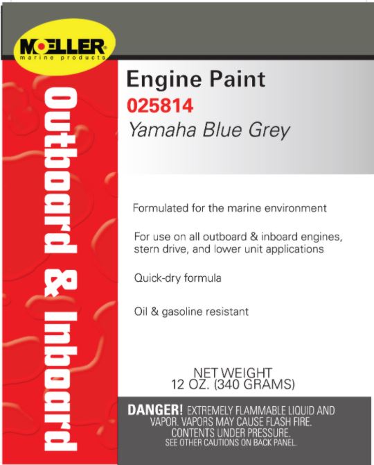Moeller Yamaha Blue Gray Eng Paint