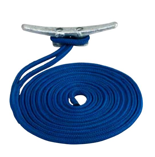 Sea-Dog Double Braided Nylon Dock Line (2112020BL1)