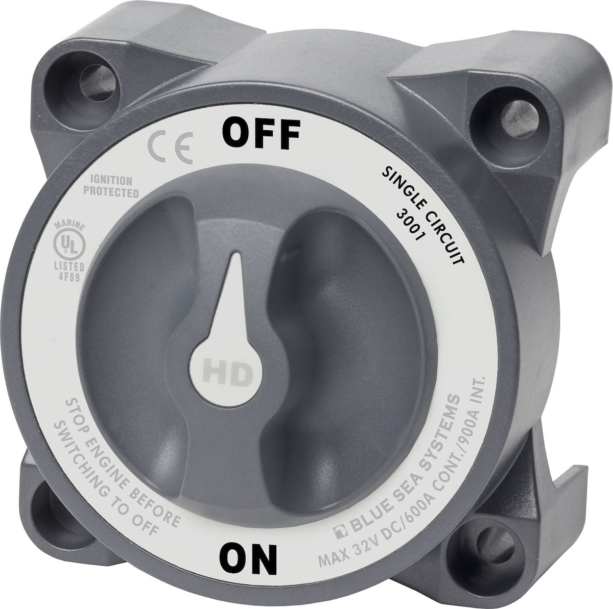 Blue Sea Systems Switch Battery Hd On/Off W Afd