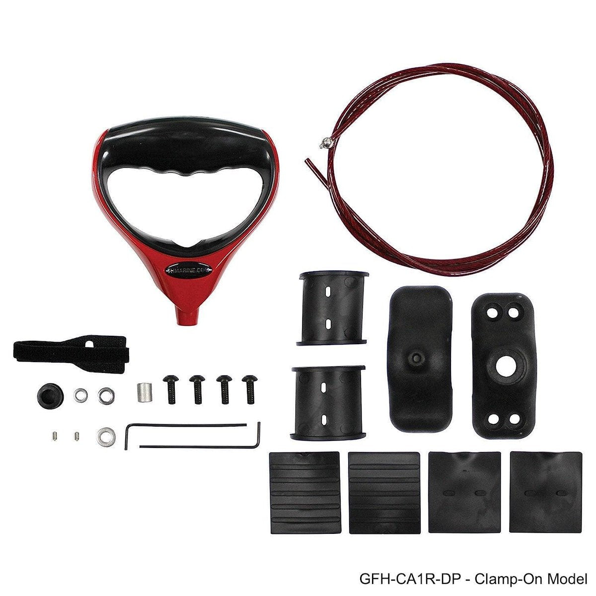 T-H Marine Red G-Force Handle W/ Motor Clamp