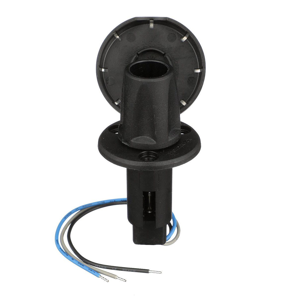 Attwood Asm-Rnd Base Om Bk 3pin