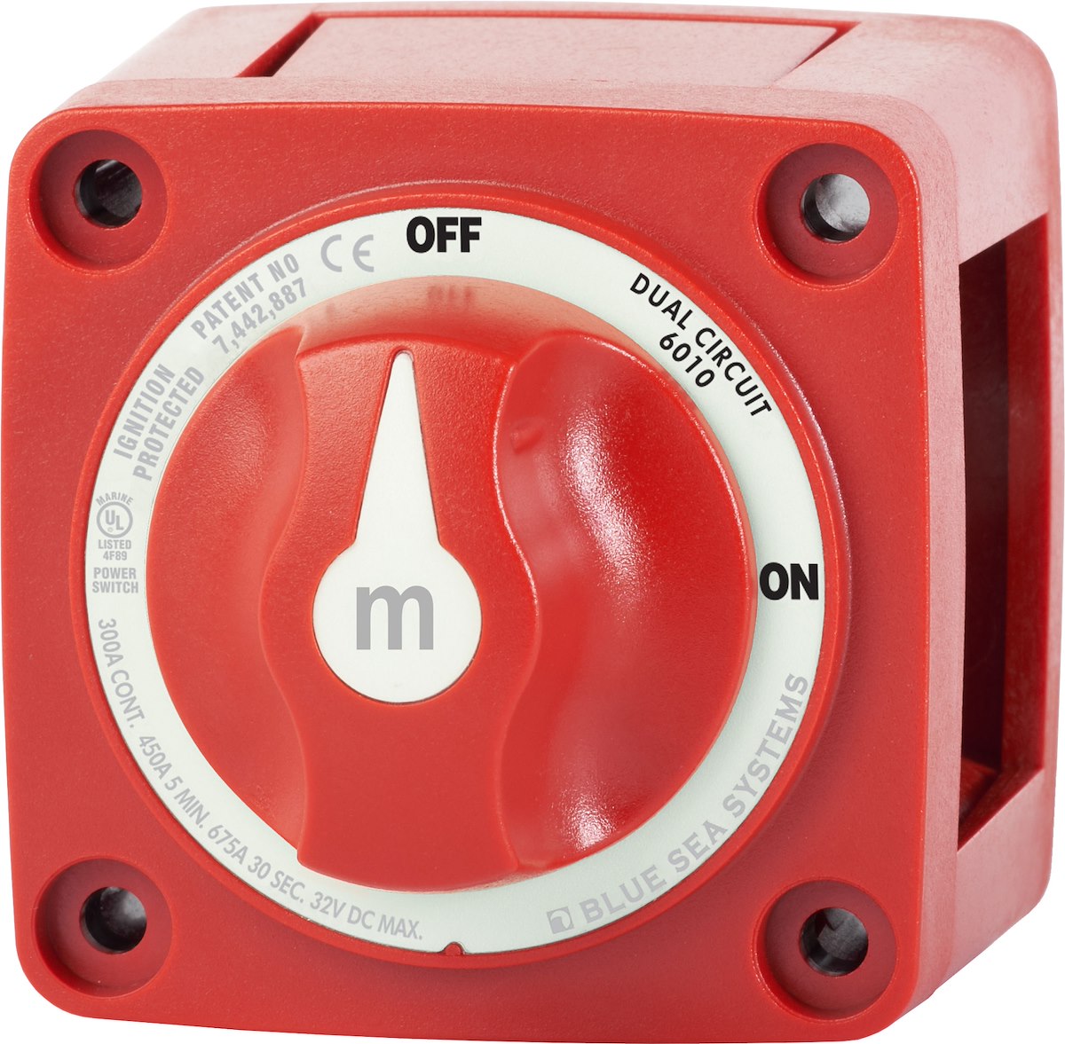 Blue Sea Systems Switch Battery M Dualcirc