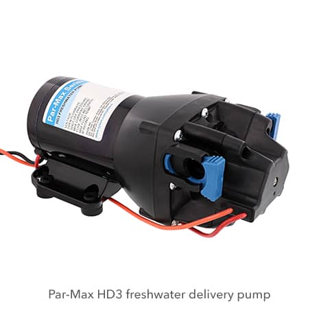Jabsco Parmax Hd3 12v 3gpm 40psi
