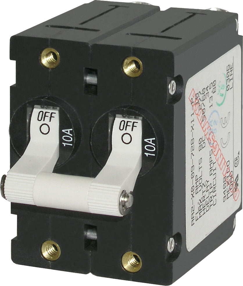 Blue Sea Systems Circuit Breaker Aa2toggle 10a Wht