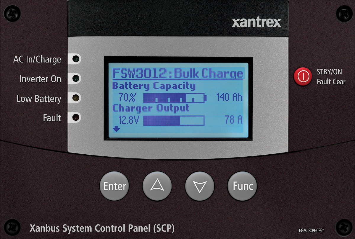 Xantrex System Control Panel
