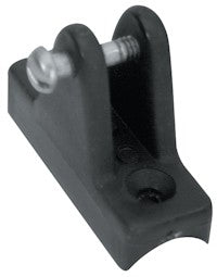 Whitecap 7/8' Rail Hinge (Pr.) - Blk