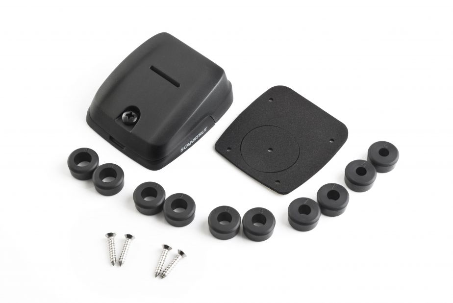 Scanstrut Ds-Hd10-Blk Horizontal Double Cable
