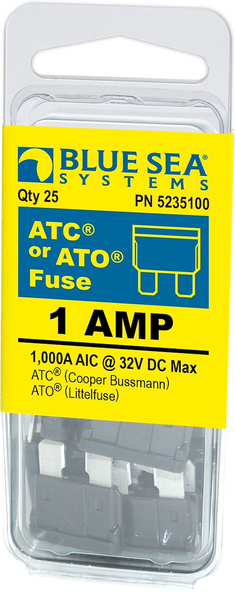 Blue Sea Systems Fuse Ato/Atc 1a Pack 25