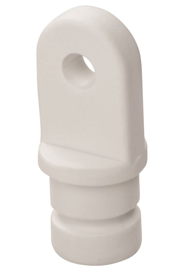 Whitecap 3/4' Inside Eye End (Pr.) Wht