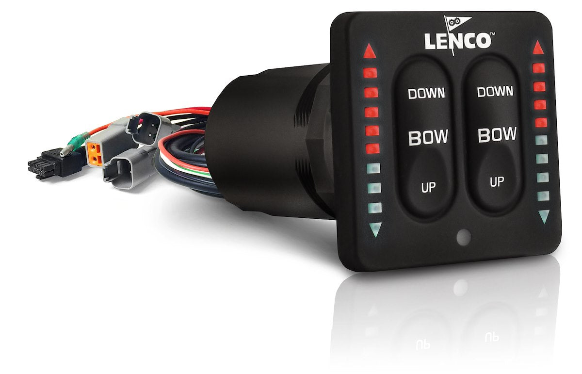 Lenco Led Indicator Switch W/ Pigtailsngl