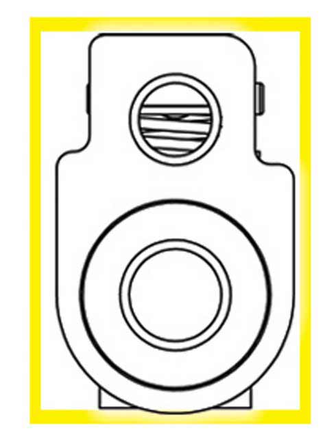 Moeller Fuel Conn - Female Yam/Merc/Mar