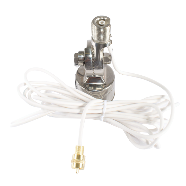 Shakespeare Quickconnect Ss Rail Mount W/ Cable