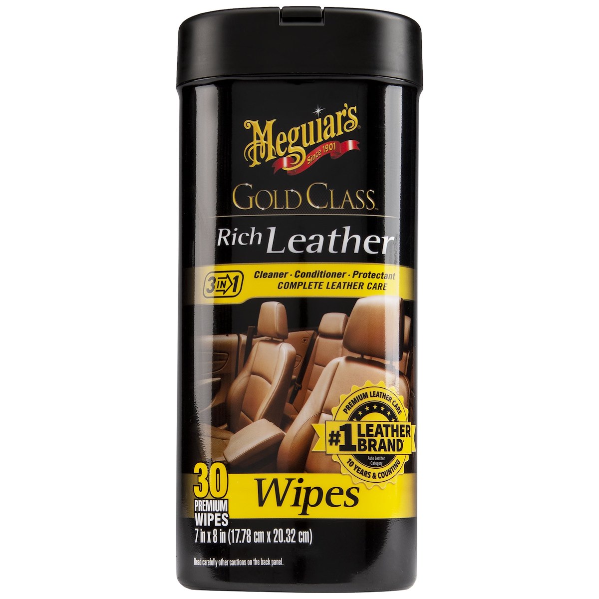 Meguiar's Gold Clss Rich Lthr Wipes