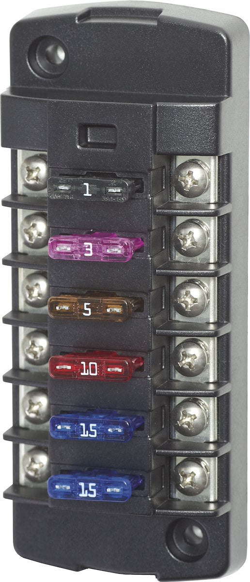Blue Sea Systems Fuse Block Stblade 6circ Independen