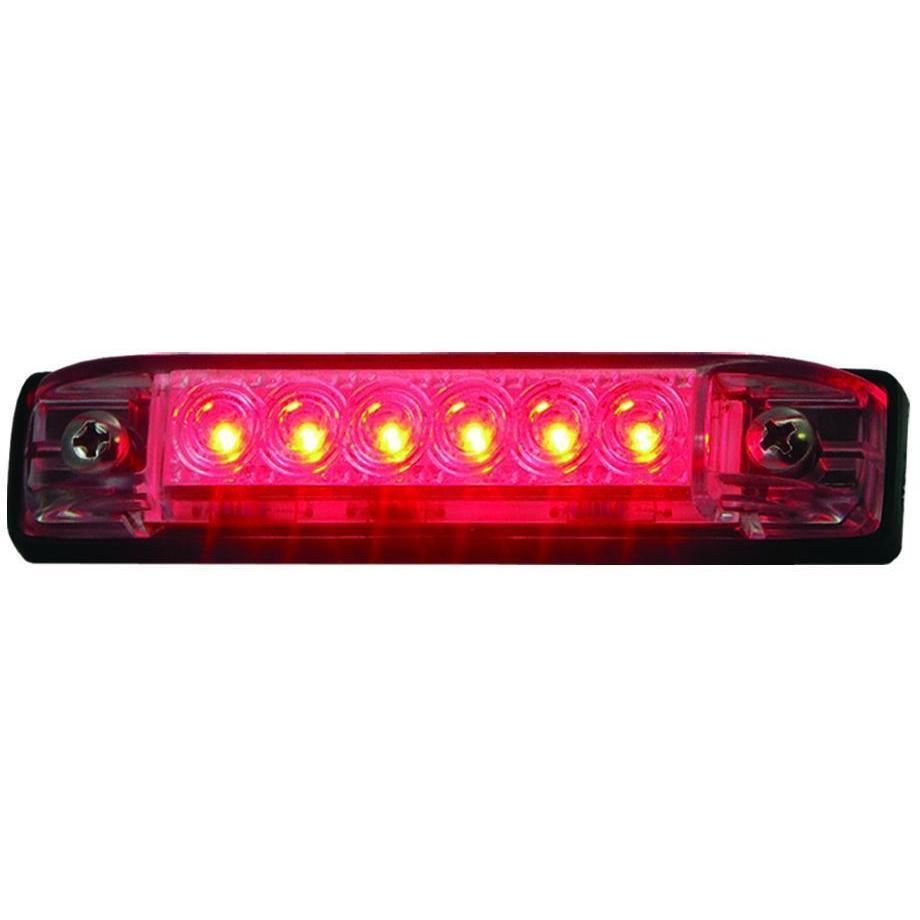 T-H Marine 4' Red Slim Line Led
