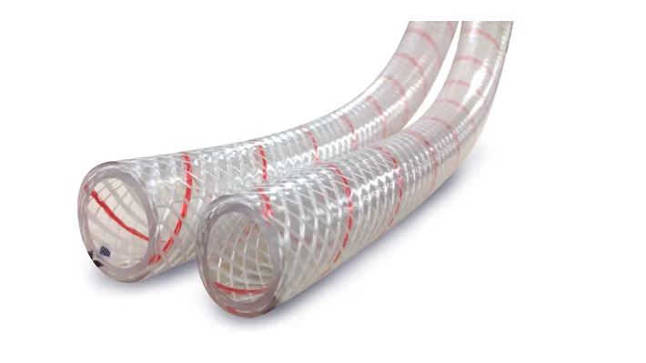 Sierra 1/2' Clr Pvc W/Red Tracer 250'-Sp