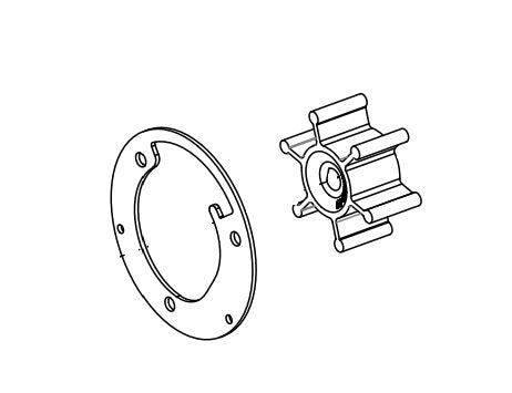 Shurflo Macerator Impeller Kit