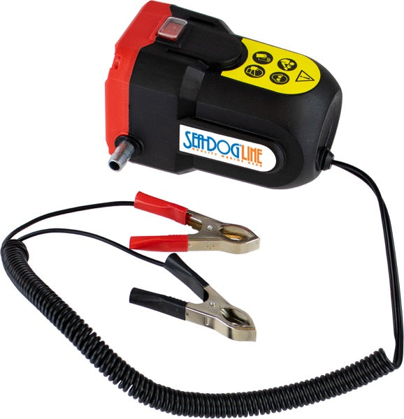 Sea-Dog Oil Change Pump W/Battery Clps