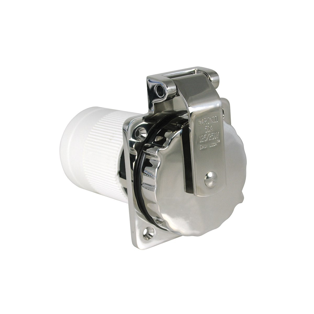 Marinco 50a Stainless Inlet