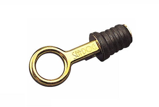 Sea-Dog Brass Snap Handle Drain Plug -