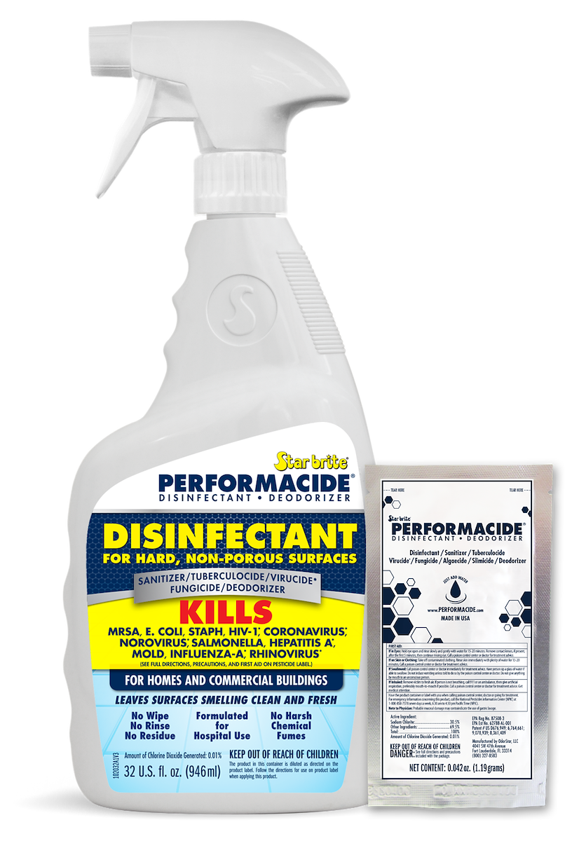 Star brite Performacide Disinf 32 Oz. Sng Kit