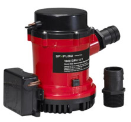 Johnson Pump Hd Bil Pmp 1600 Gph W/Ult. Swit 12v
