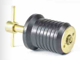 Moeller Drain Plug - Twist Turn Brass 1'