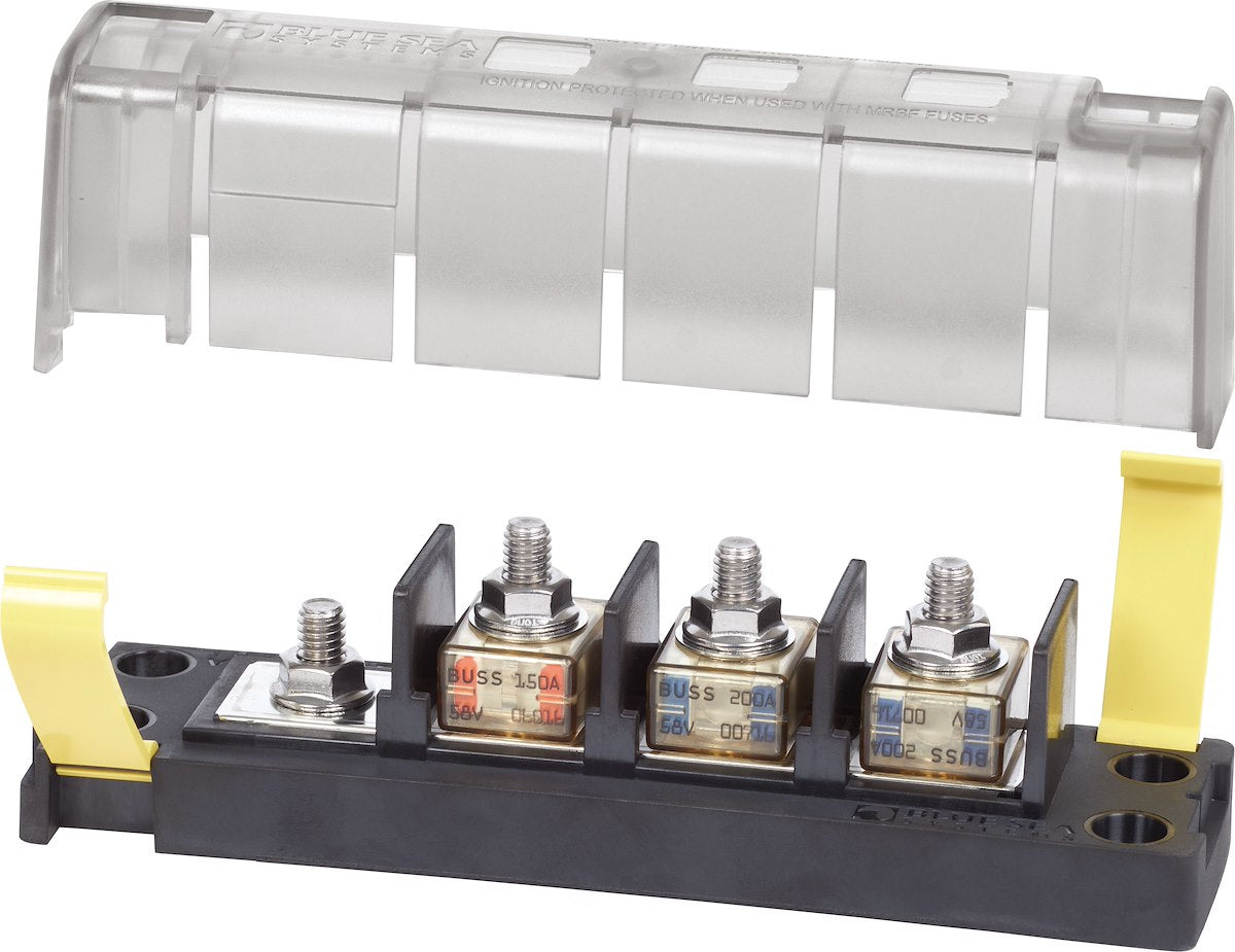 Blue Sea Systems Fuse Block Mrbf 3circ Common