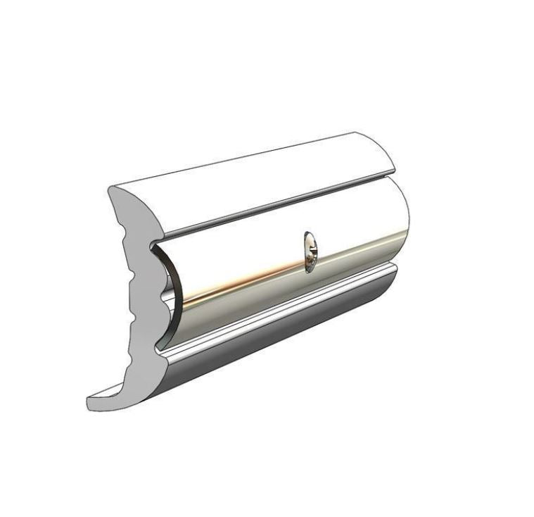 Taco Marine Rigid Rub Rail Frosty White 20