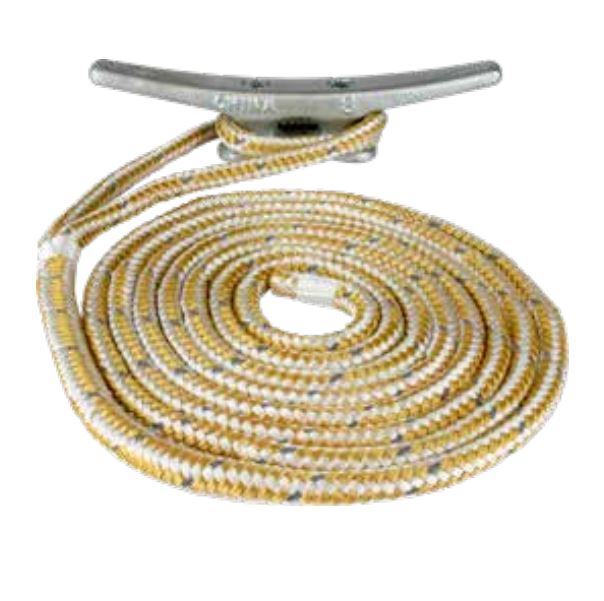 Sea-Dog Double Braided Nylon Dock Line 3/8' (110010GWT1)