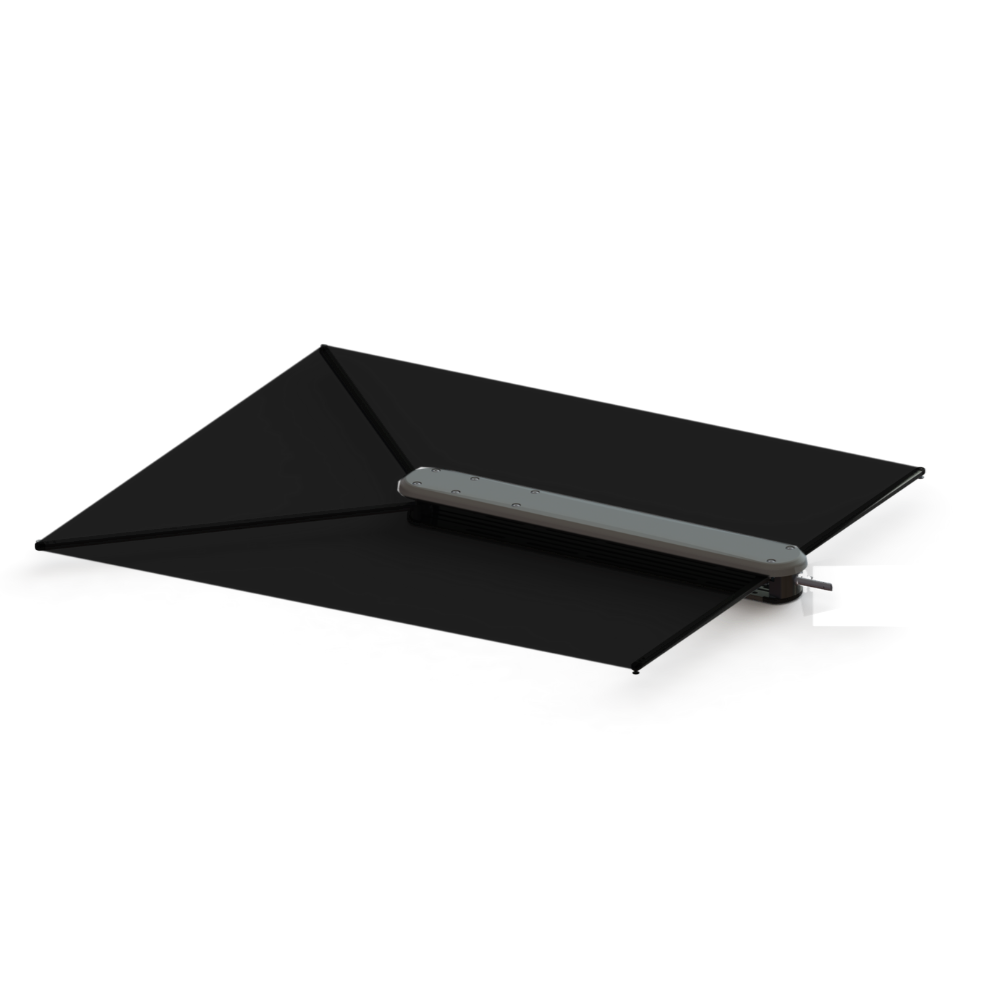 Taco Marine Shade Fin W/Black Fabric Bag & Rod