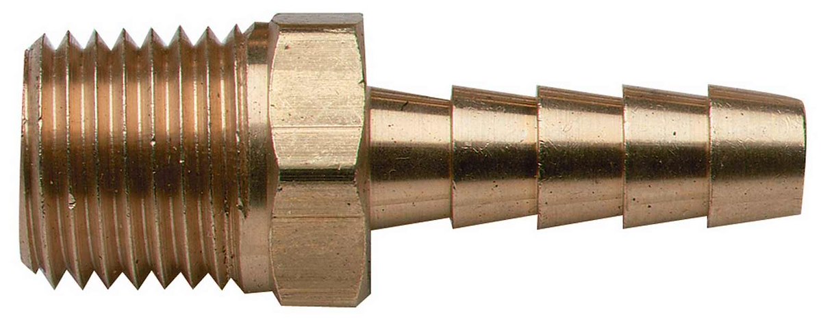 Moeller 1/4 Npt X 3/8' Brs Barb M Thrd
