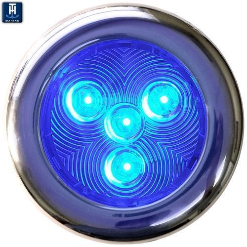 T-H Marine 3' Blue Led Puck Light