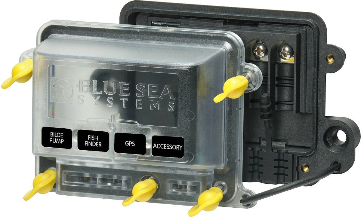 Blue Sea Systems Busbar H2o 4 Gang Common Bus Manual