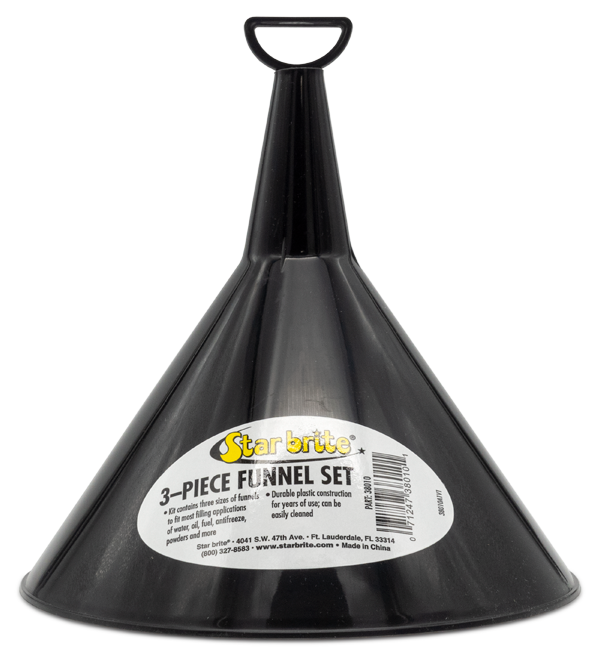 Star brite Funnel Set - 3 Piece