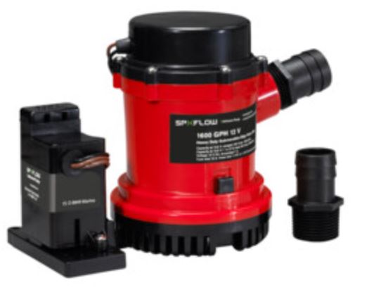 Johnson Pump Hd Bilg Pmp 1600 Gph W/Em Swit 12v