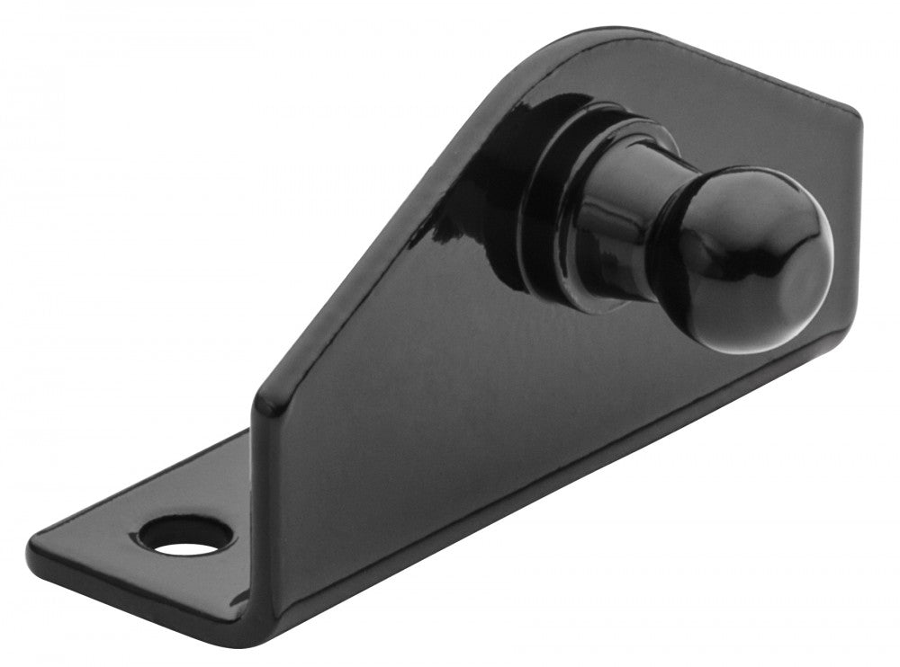 Whitecap Blk Steel Mounting Brckt-2' X 5/8'