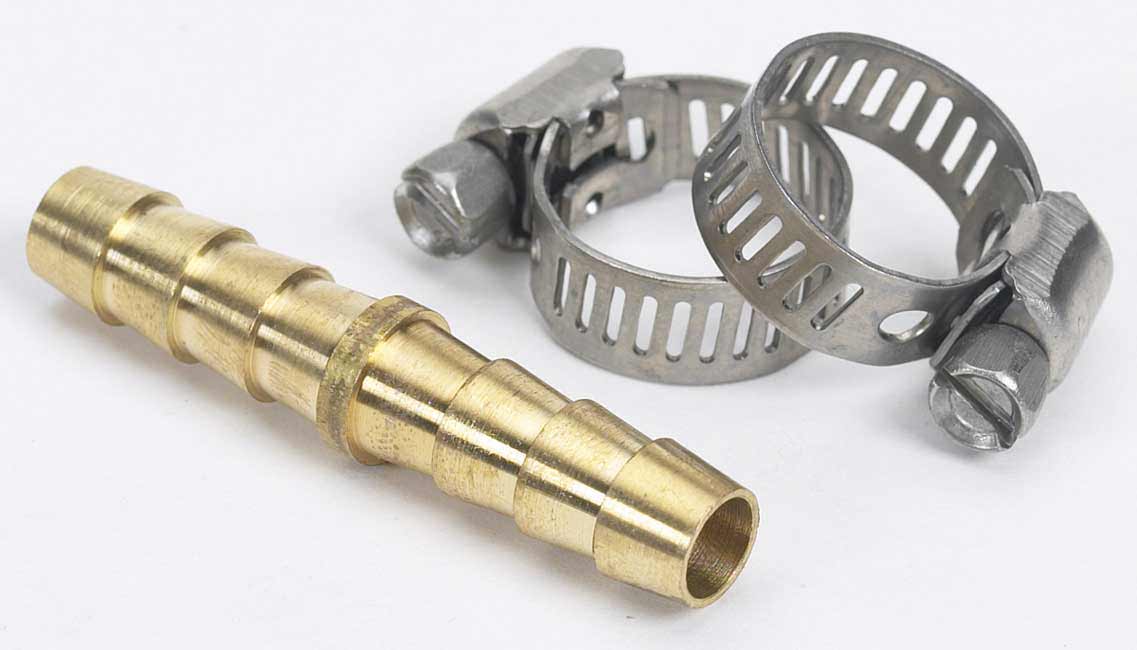 Moeller 5/16' Brs Hose Mender Ss Clamps