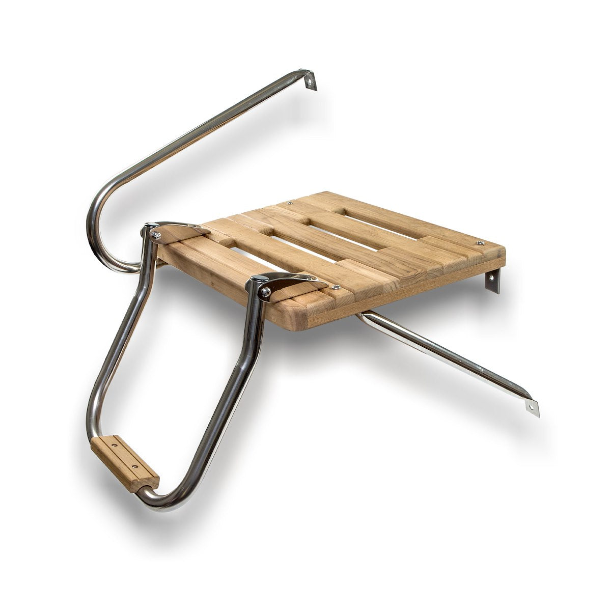 Whitecap Teak Swim Platform W/Ladder Outboar
