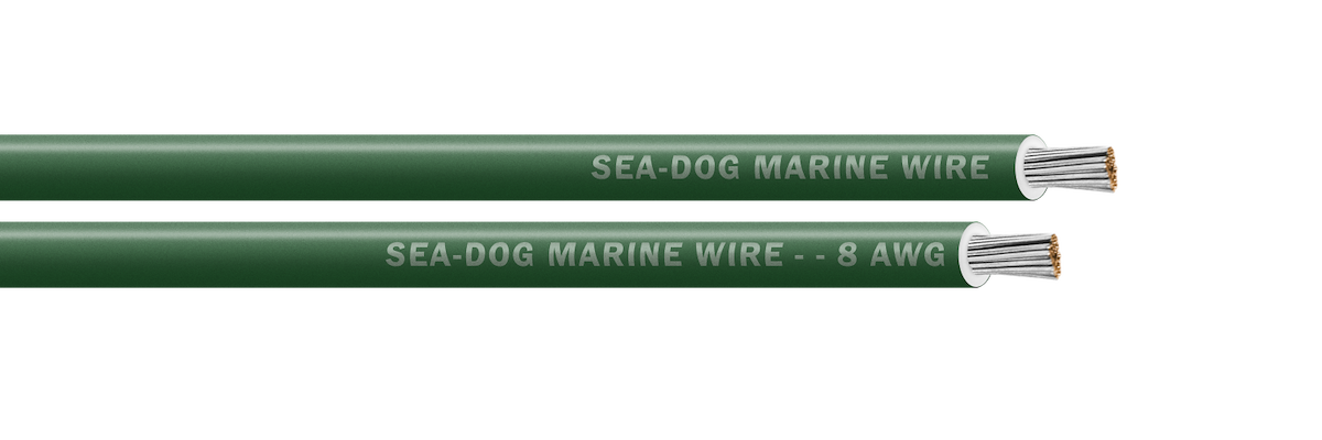 Sea-Dog 8 Awg Green 100ft Primary Wire