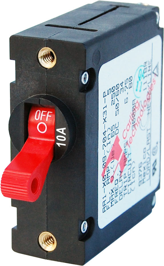 Blue Sea Systems Circuit Breaker Aa1toggle 10a Red