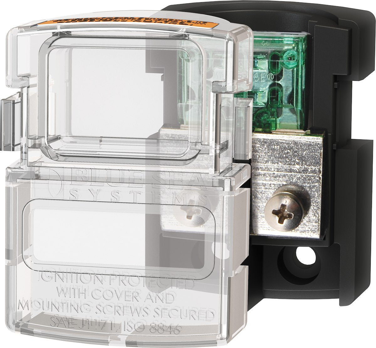Blue Sea Systems Fuse Block Maxi Ip 30 80a (Replaces