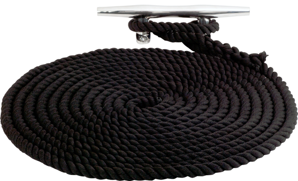 Sea-Dog Twisted Nylon Dock Line 3/8' X (1110020BK1)