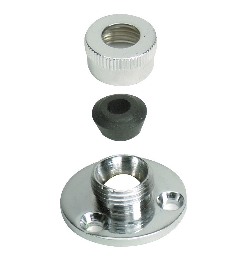Whitecap C.P. Brass Cable Outlet-5/16'
